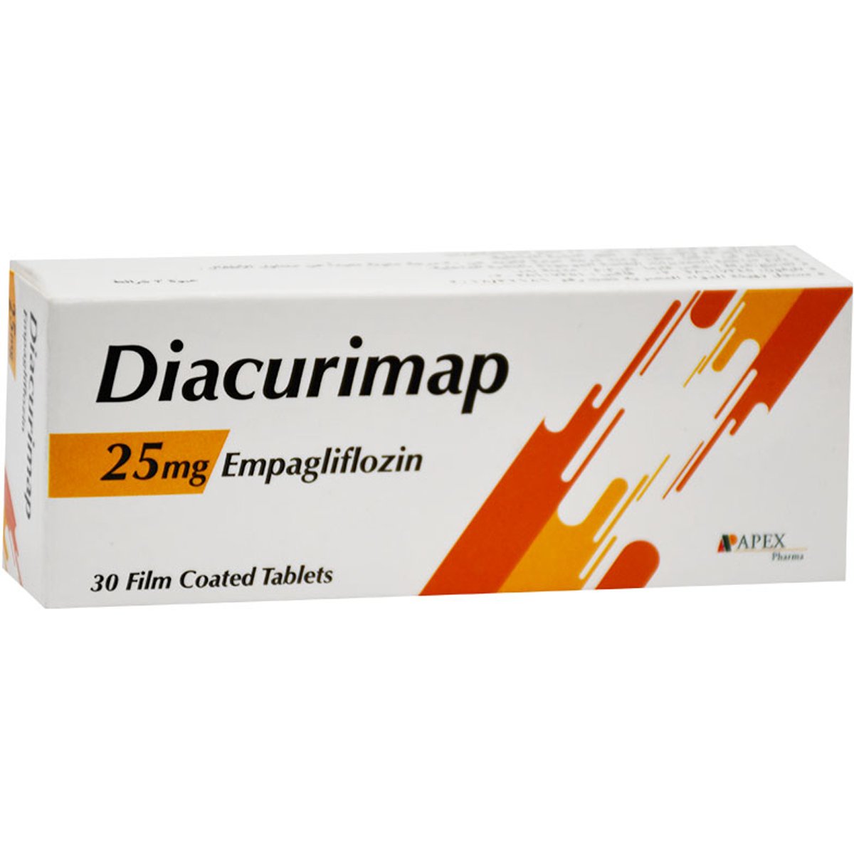 Diacurimap 25mg 30 Film Coated Tablet image number 0