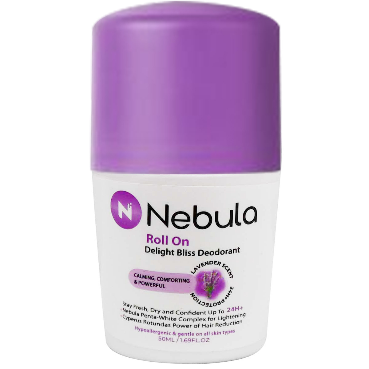 Nebula Lavender Scent Deodorant Roll On for Women 50 ml image number 0