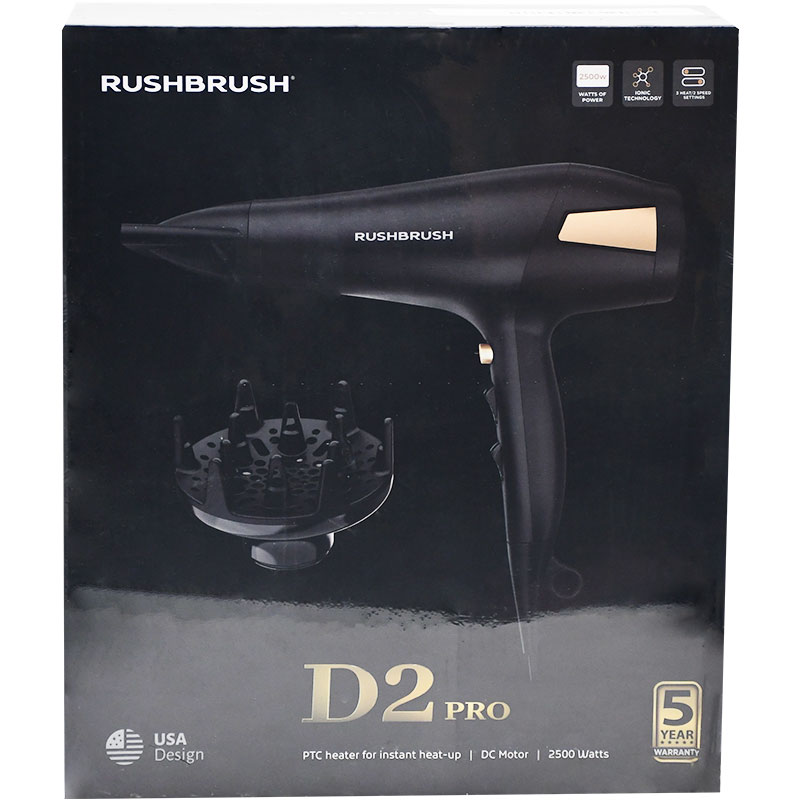 Rush Brush D2 Pro Black/Rb-D2Pro image number 0