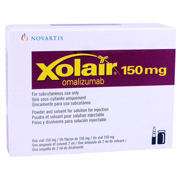 Xolair 150mg 1 Vial (Refrigerated) image number 0