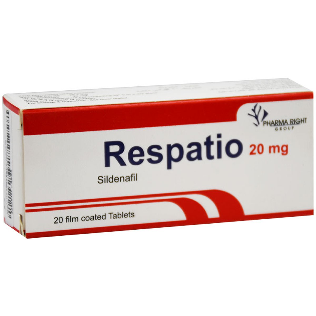 Respatio 20mg 20 Film Coated Tablets image number 0