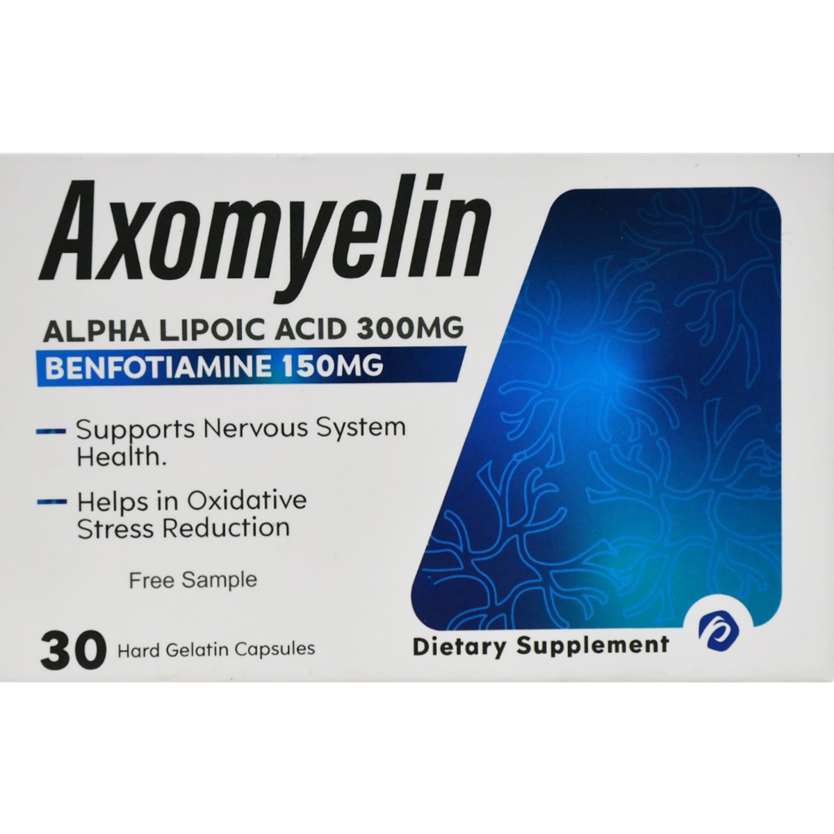 Axomyelin 30 Hard Gelatin Capsules image number 0