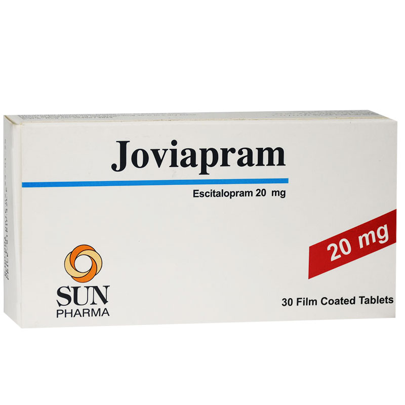 Joviapram 20mg 30 Film Coated Tablets image number 0