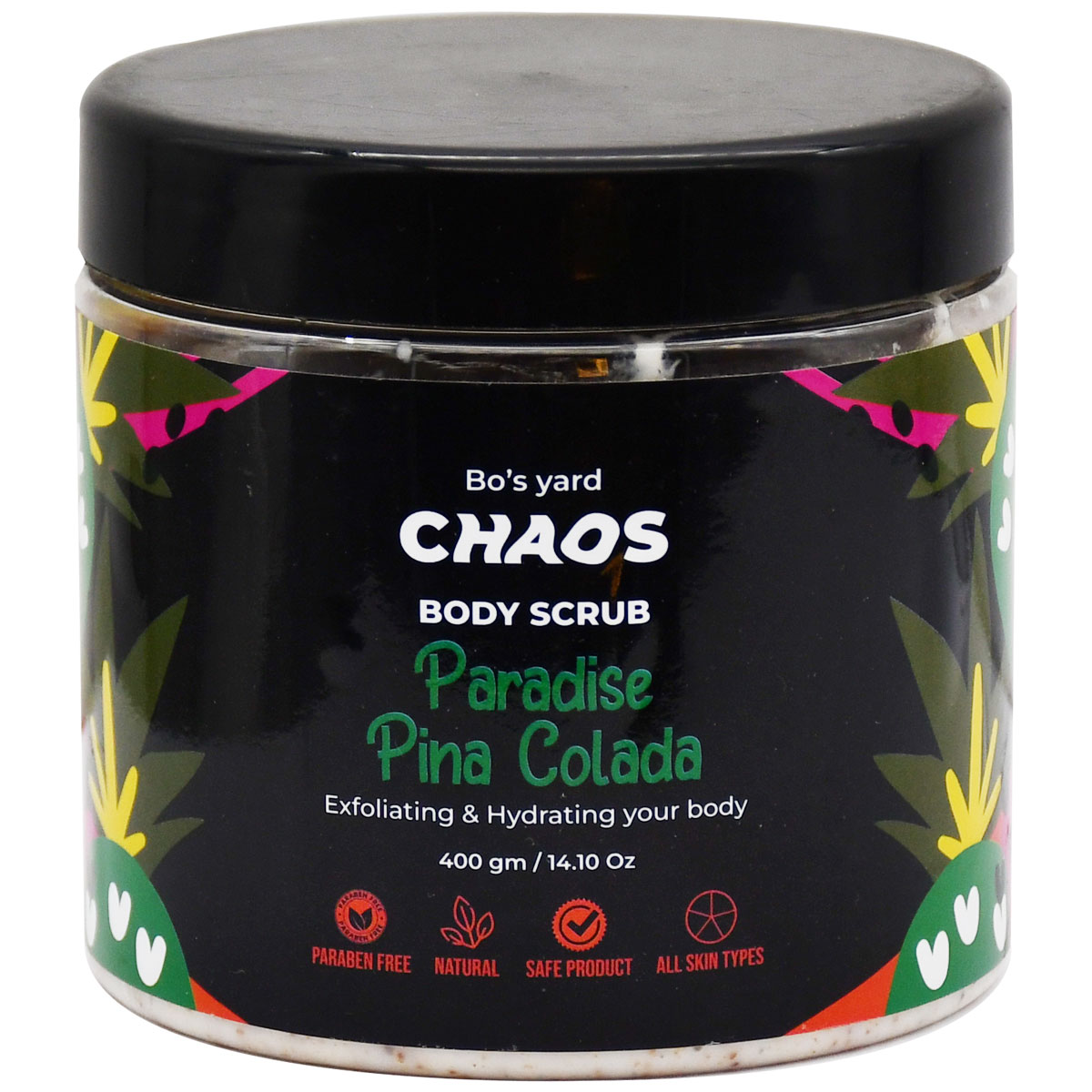 Chaos Paradise Pina Colada Body Scrub 400gm image number 0