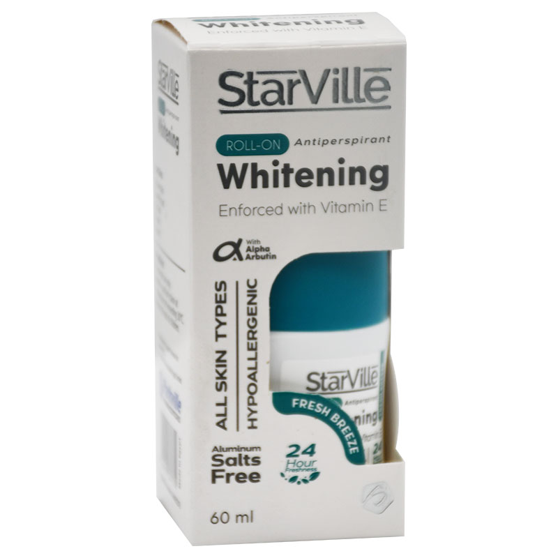StarVille Whitening Anti Perspirant Fresh Breeze Roll On 60ml image number 0