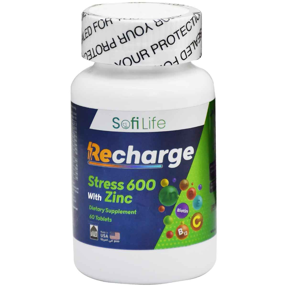 Sofi Life Recharge With Zinc 60 Tablets image number 0