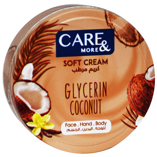 Care & More Glycerin Coconut Soft Cream 125ml image number 0