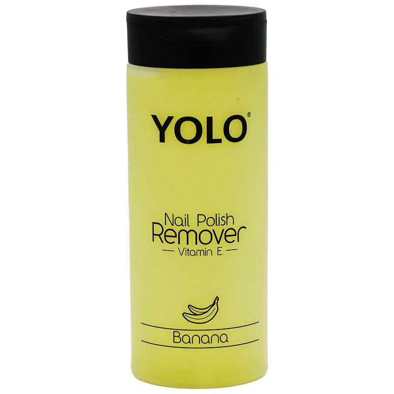 Yolo Nail Polish Remover Banana 135ml image number 0