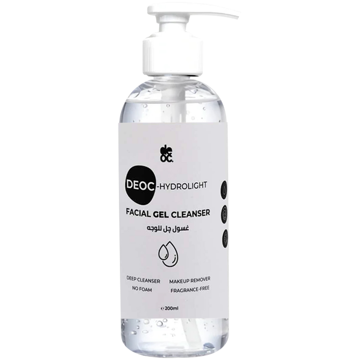 Deoc Hydrolight Facial Cleanser Gel 200 ml image number 0