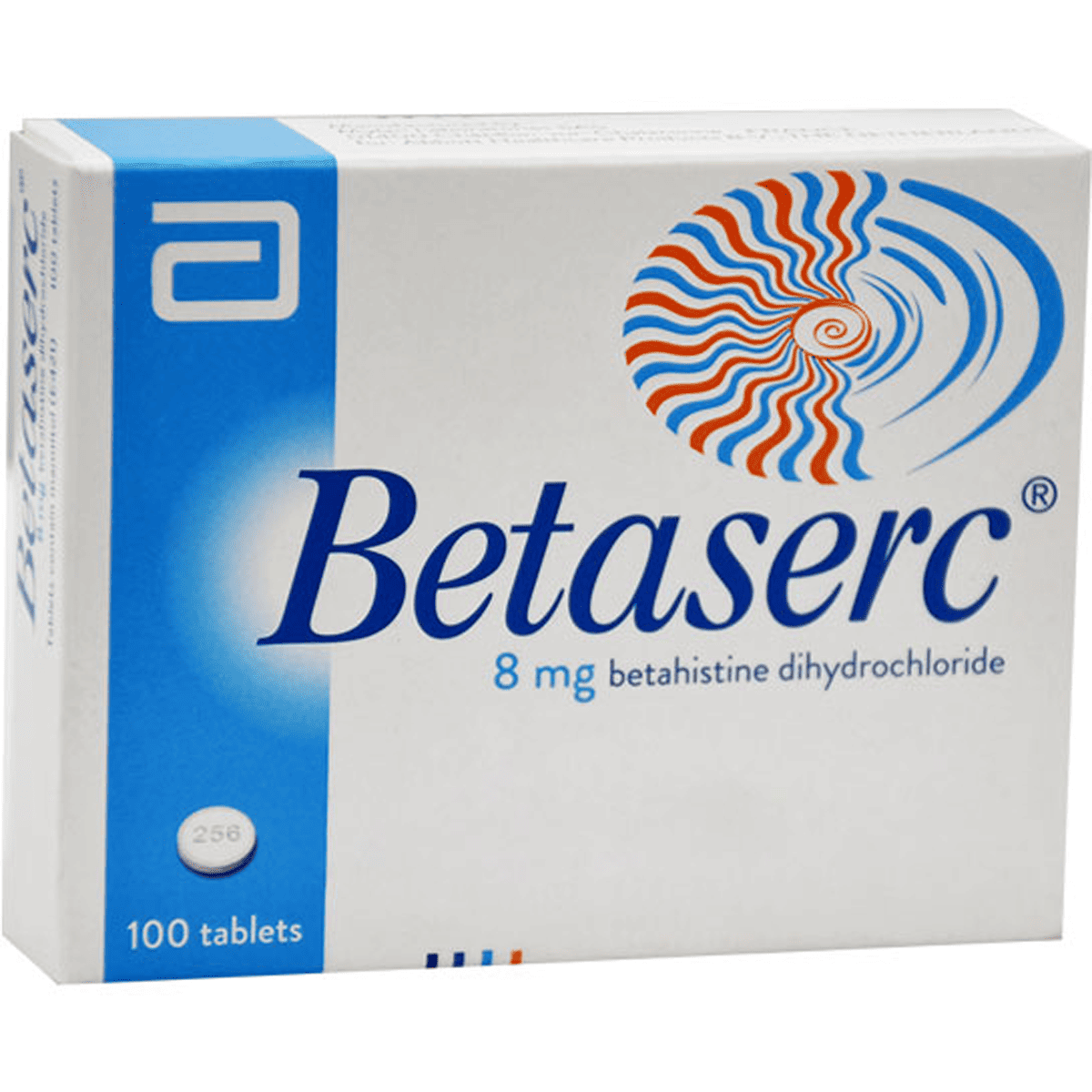 Betaserc 8mg 100 Tablets image number 0