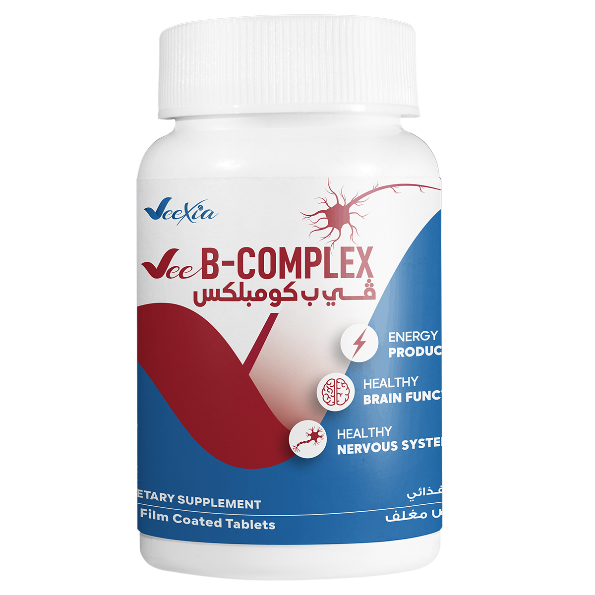 Vee B Complex 30 Film Coated Tablets image number 0