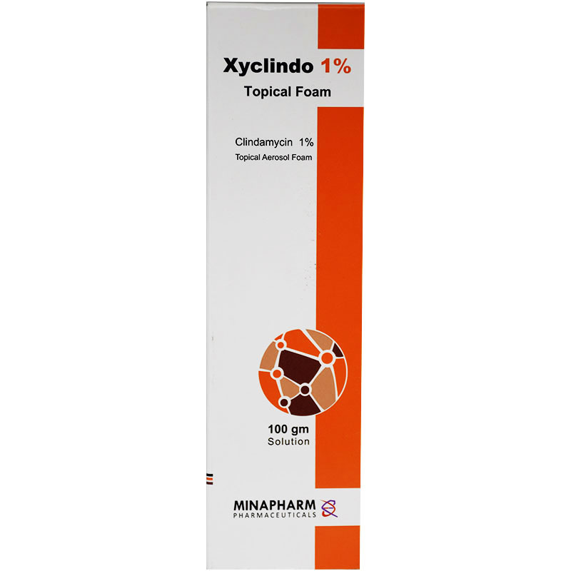 Xyclindo 1% Topical Foam Solution 100gm image number 0