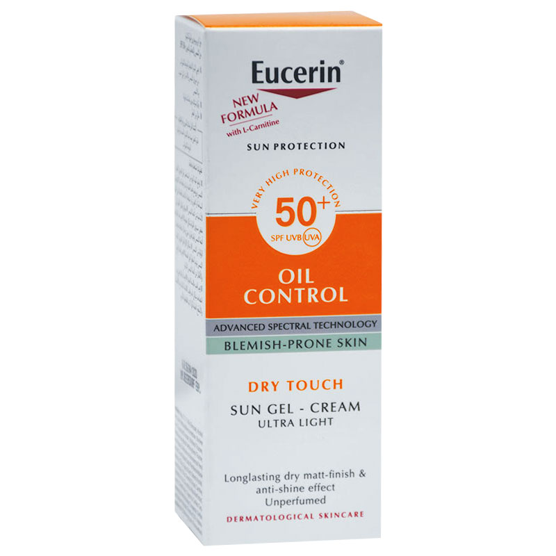 Eucerin Oil Control SPF 50+ Gel Cream 50ml image number 0