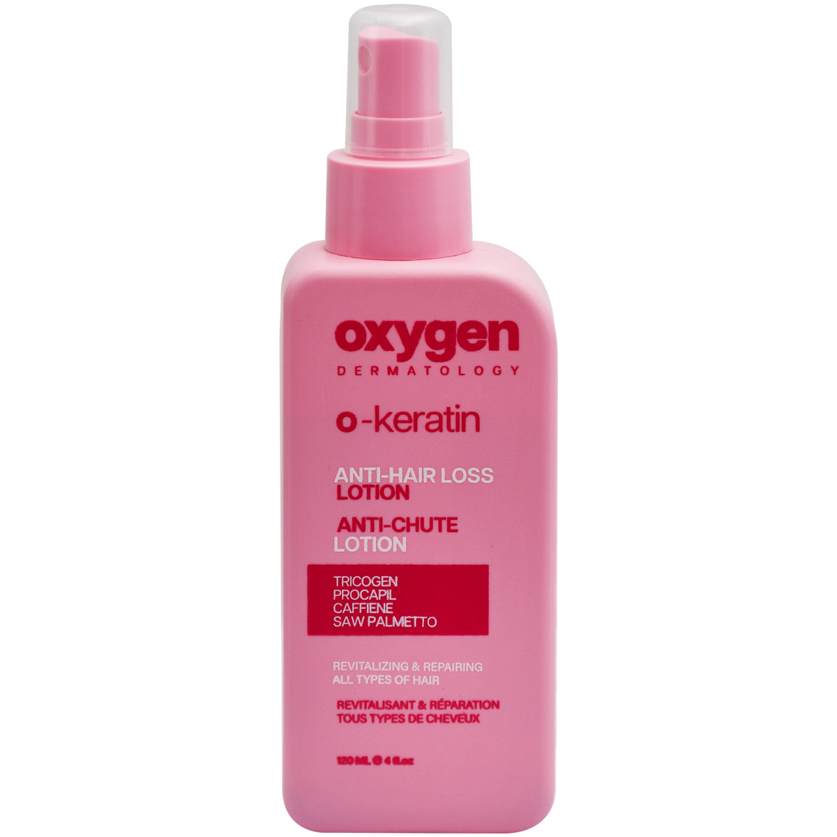 Oxygen O-Keratin Anti Hair Loss Lotion 120ml image number 0