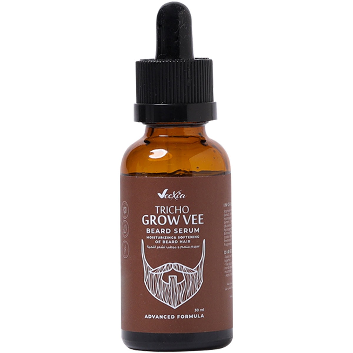 Tricho Grow Vee Beard Serum Moisturizer 30ml image number 0