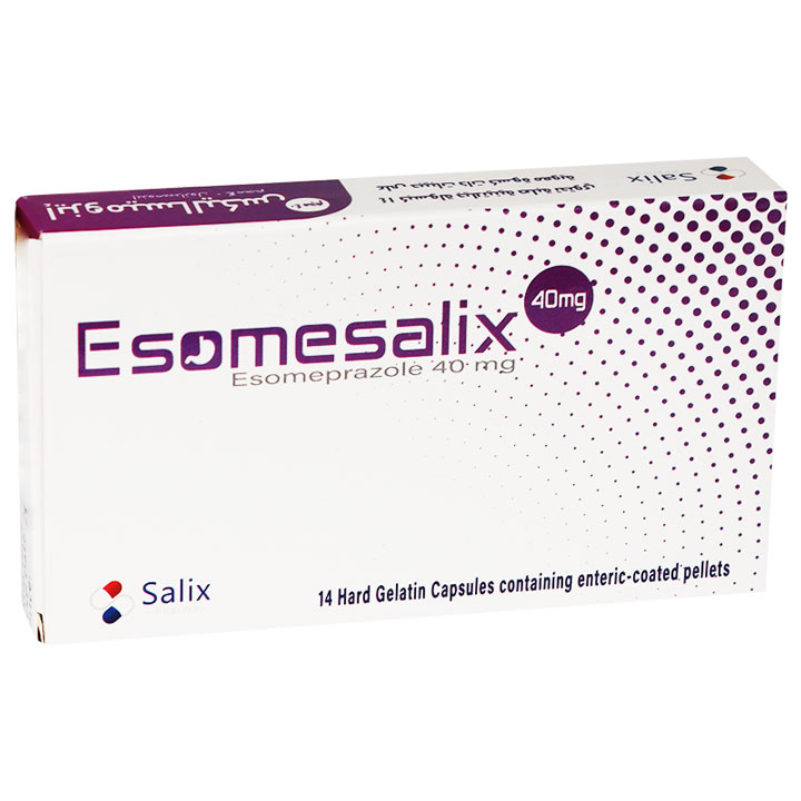Esomesalix 40mg 14 Capsules image number 0