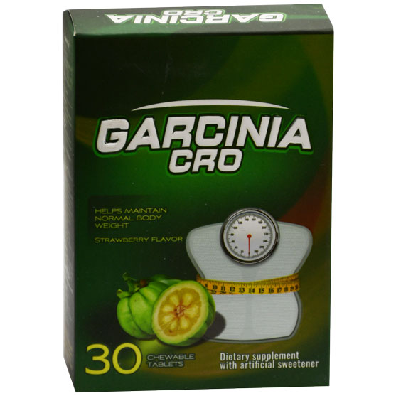 Garcinia Cro Strawberry Flavor 30 Chewable Tablets image number 0