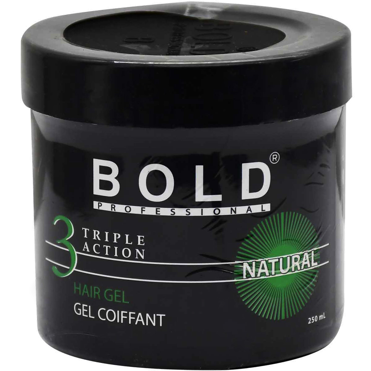 Bold Professional Hair Gel Natural 250ml