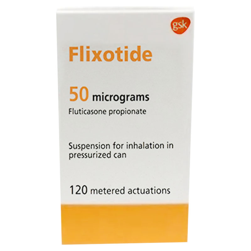 Flixotide 50mcg 120Dose Evohaler image number 0