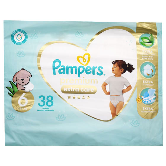 Pampers Premium Extra Care (6) (+13 KG) 38 Pieces image number 0