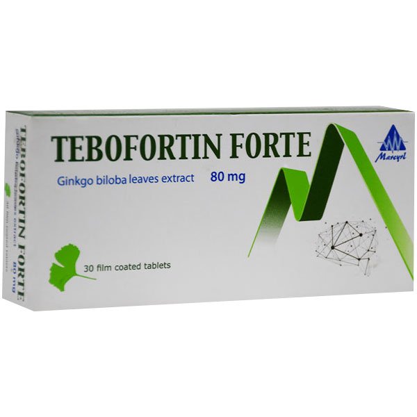 Tebofortin 80mg Fort 30 Film Coated Tablet image number 0