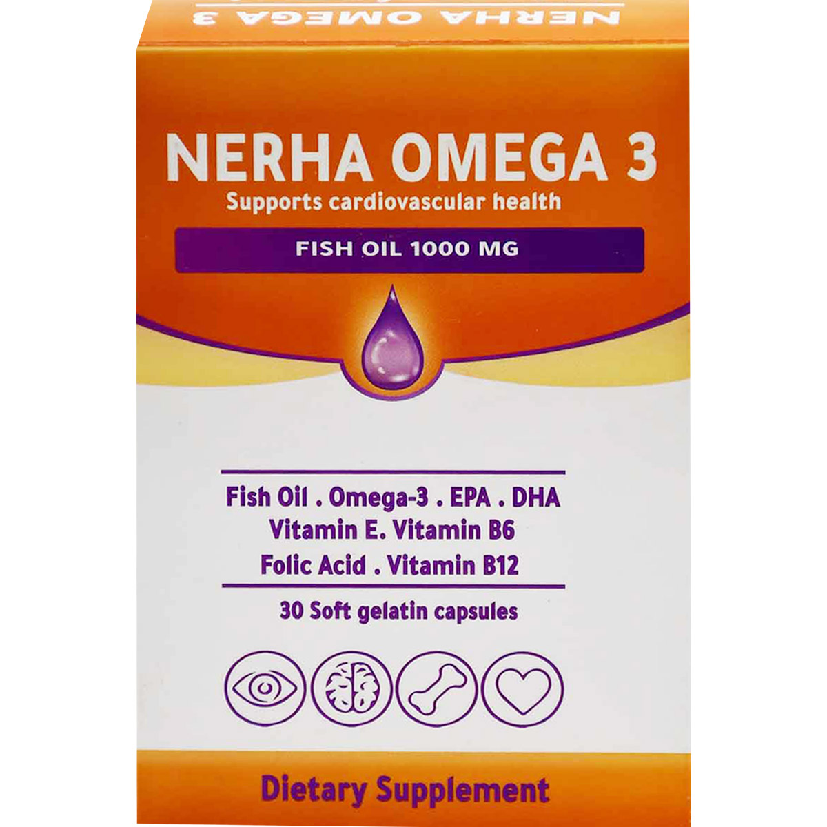 Nerha Omega-3 30 Soft Capsules image number 0