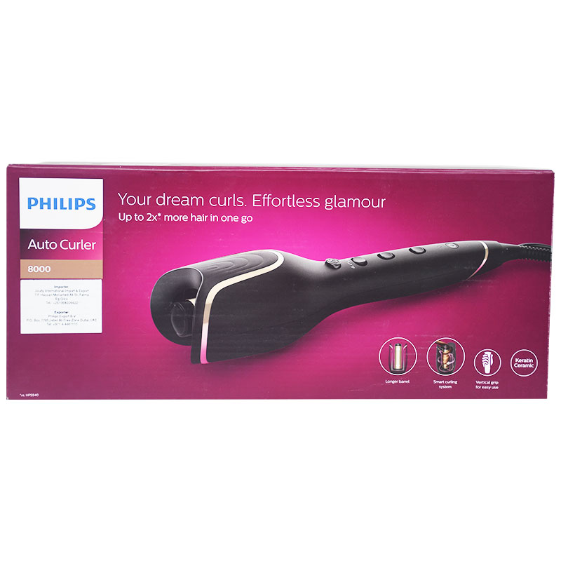 Philips Auto Curler 8000/Bhb876 image number 0