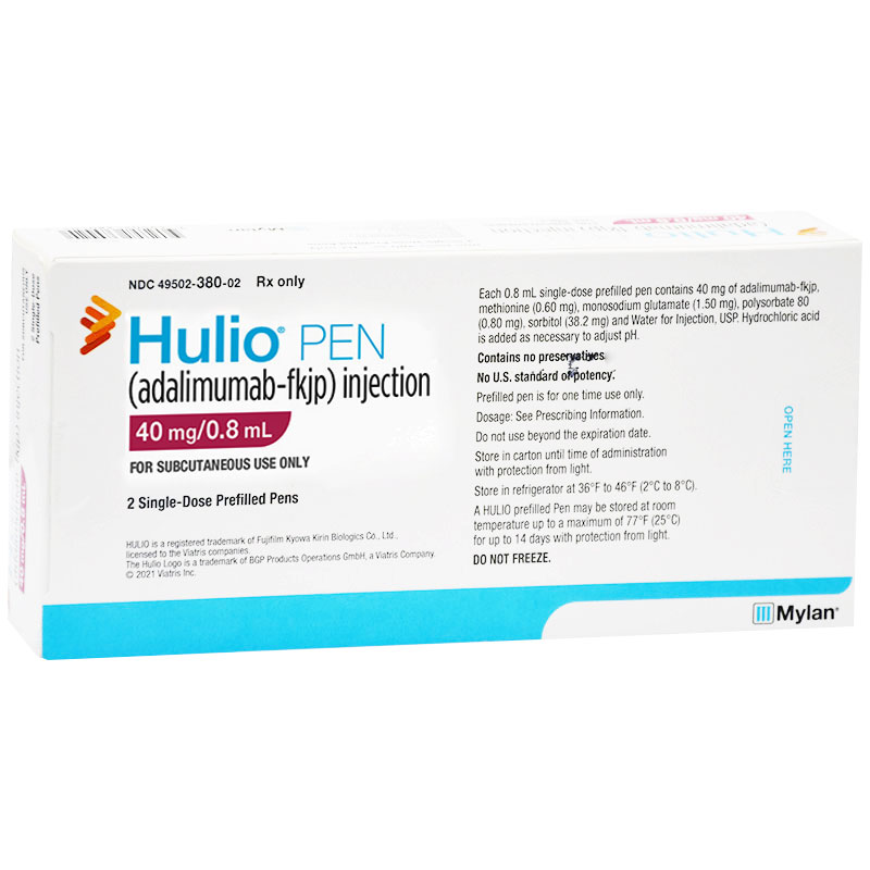 Hulio 40mg /0.8ml  2 Prefilled Pens (Refrigerated) image number 0