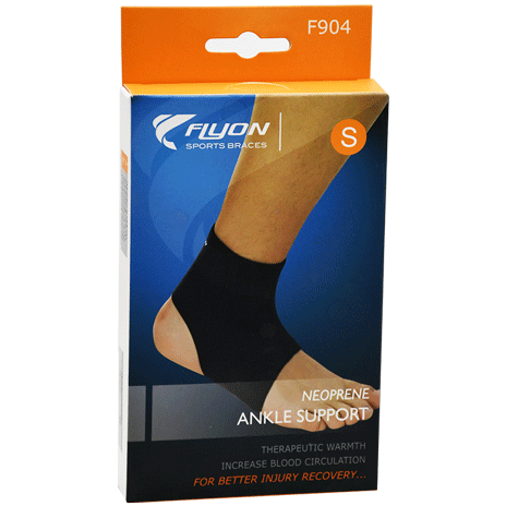 Flyon Neoprene Ankle Support Small /F904 image number 0