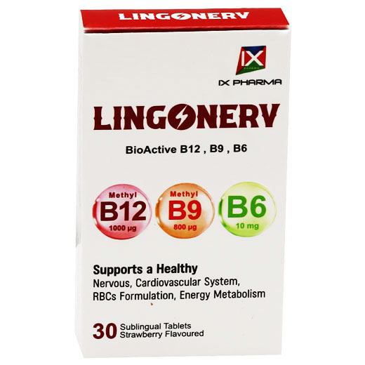 Lingonerv (Strawberry Flavor) 30 Sublingual Tablets image number 0