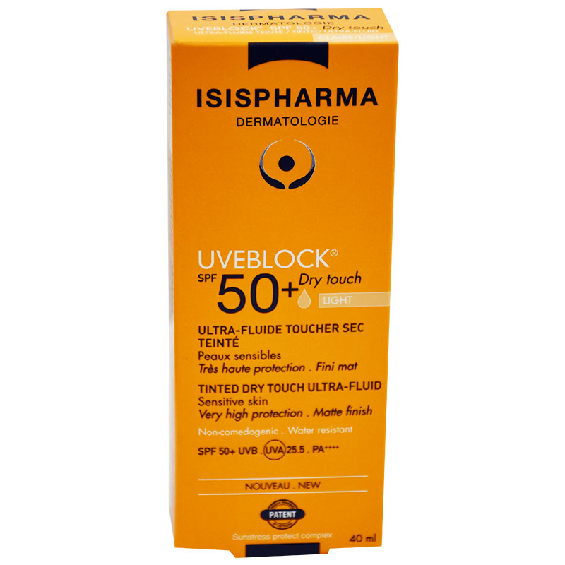Isis Uve Block (SPF 50+) Dry Touch Light Ultra Fluid 40ml image number 0