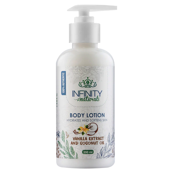 Infinity Naturals Vanilla and Coconut Body Lotion 250ml image number 0