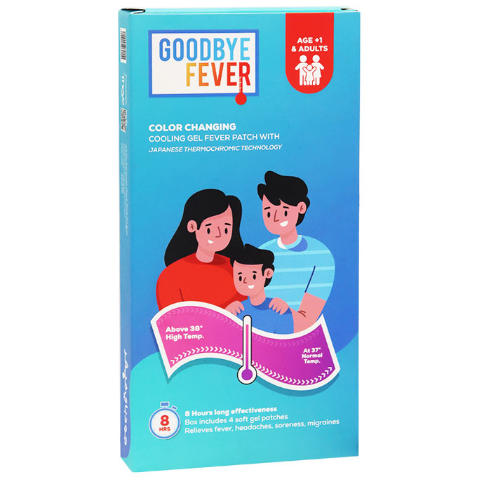 Cooling Gel Goodbye Fever (for 1 Year and Above) 4 Sheets image number 0
