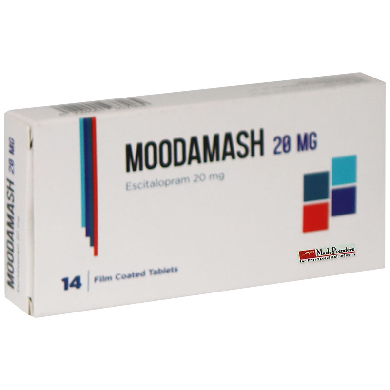 Moodamash 20mg 14 Film Coated Tablets image number 0