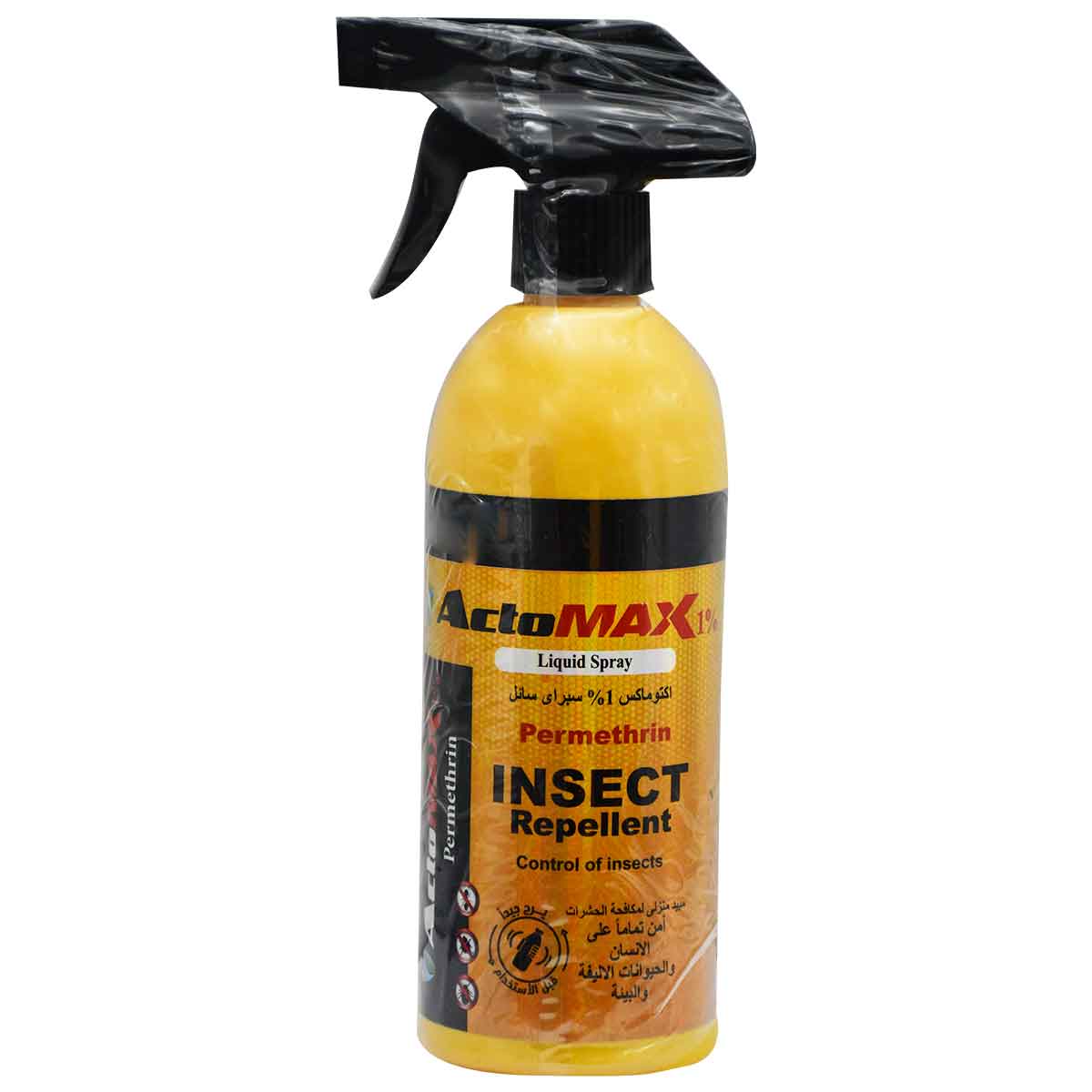 Actomax 1% Insect Repellent Liquid Spray 500 ml image number 0