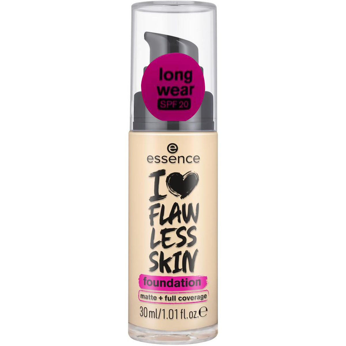 Essence I Love Flawless Skin Foundation/20 image number 0
