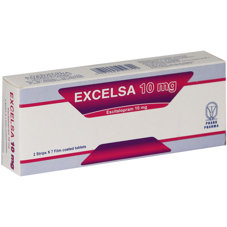 Excelsa 10mg 14 Film Coated Tablets image number 0