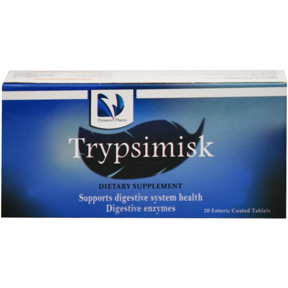 Trypsimisk 20 Enteric Coated Tablets image number 0