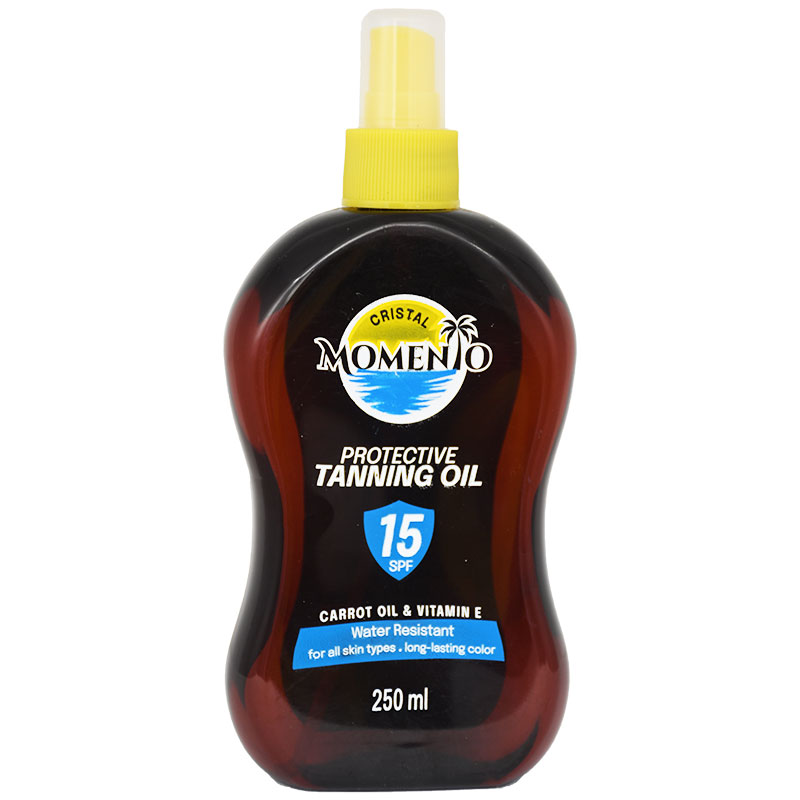 Momento Protective Tanning Oil SPF (15) 250ml image number 0