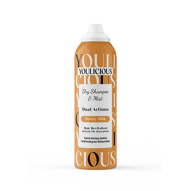 Youlicious Dry Shampoo & Mist Honey Milk 200ml image number 0