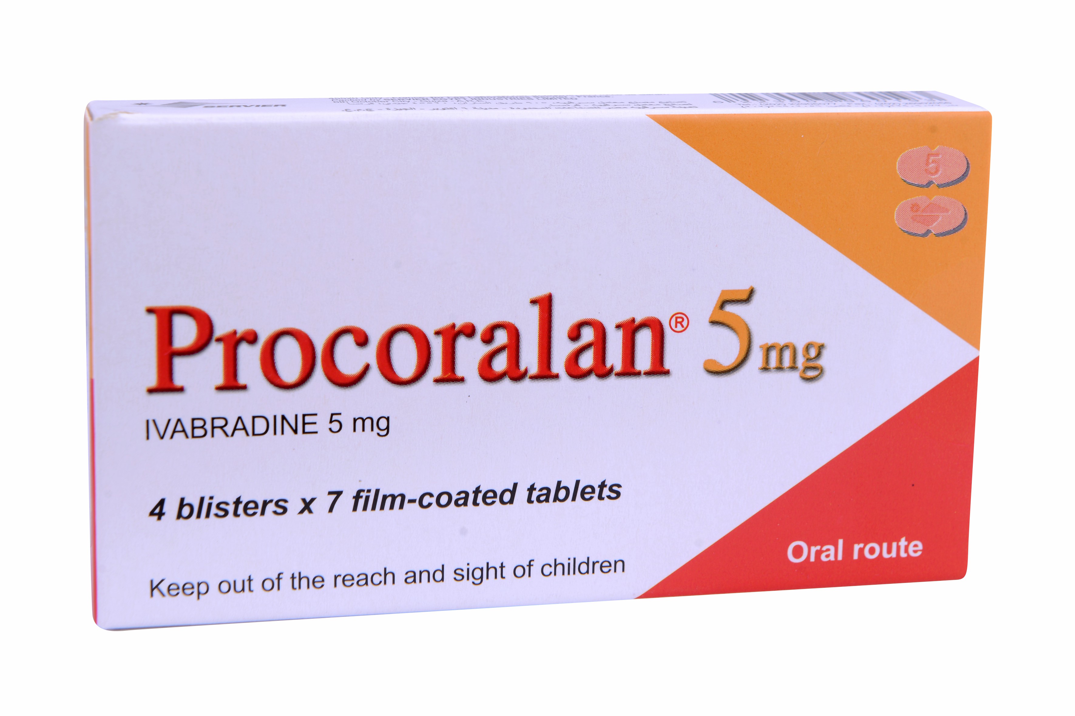 Procoralan 5mg 28 Tablets image number 0