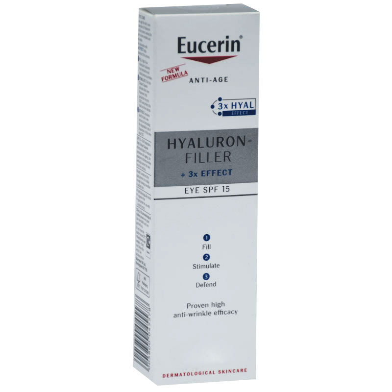Eucerin Hyaluron Filler SPF 15 Eye Cream 15ml image number 0