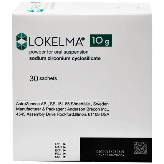Lokelma 10gm 30 Powder Sachets for Oral Suspension image number 0