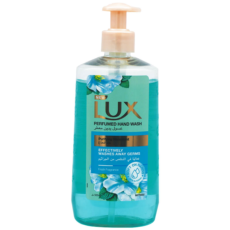 Lux Purifying Watermint Hand Wash 500ml image number 0