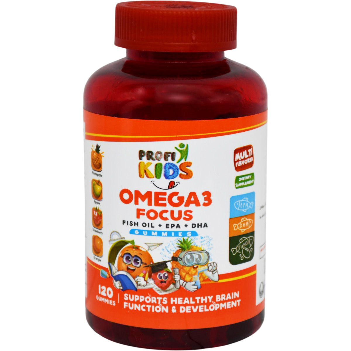 Profikids Omega 3 Focus 120 Gummies image number 0
