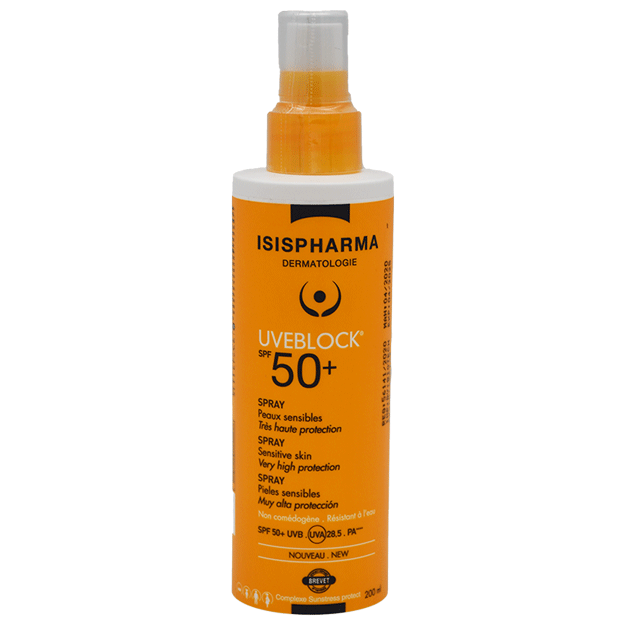 Isis Uve Block (SpfPF50+) Senitive Skin Spray 200ml image number 0