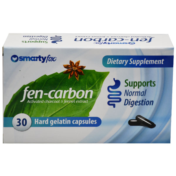 Smarty Fox Fen-Carbon 30 Hard Gelatin Capsules image number 0