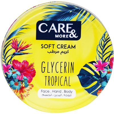 Care & More Glycerin Tropical Soft Cream 75ml image number 0