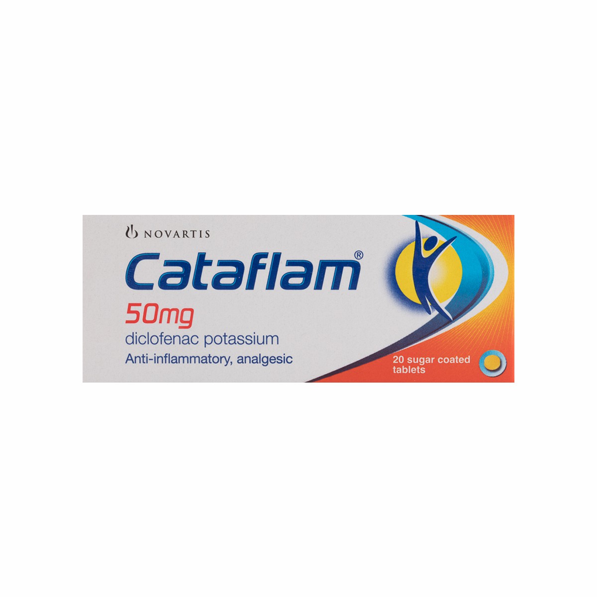 Cataflam 50mg 20 Tablets image number 0