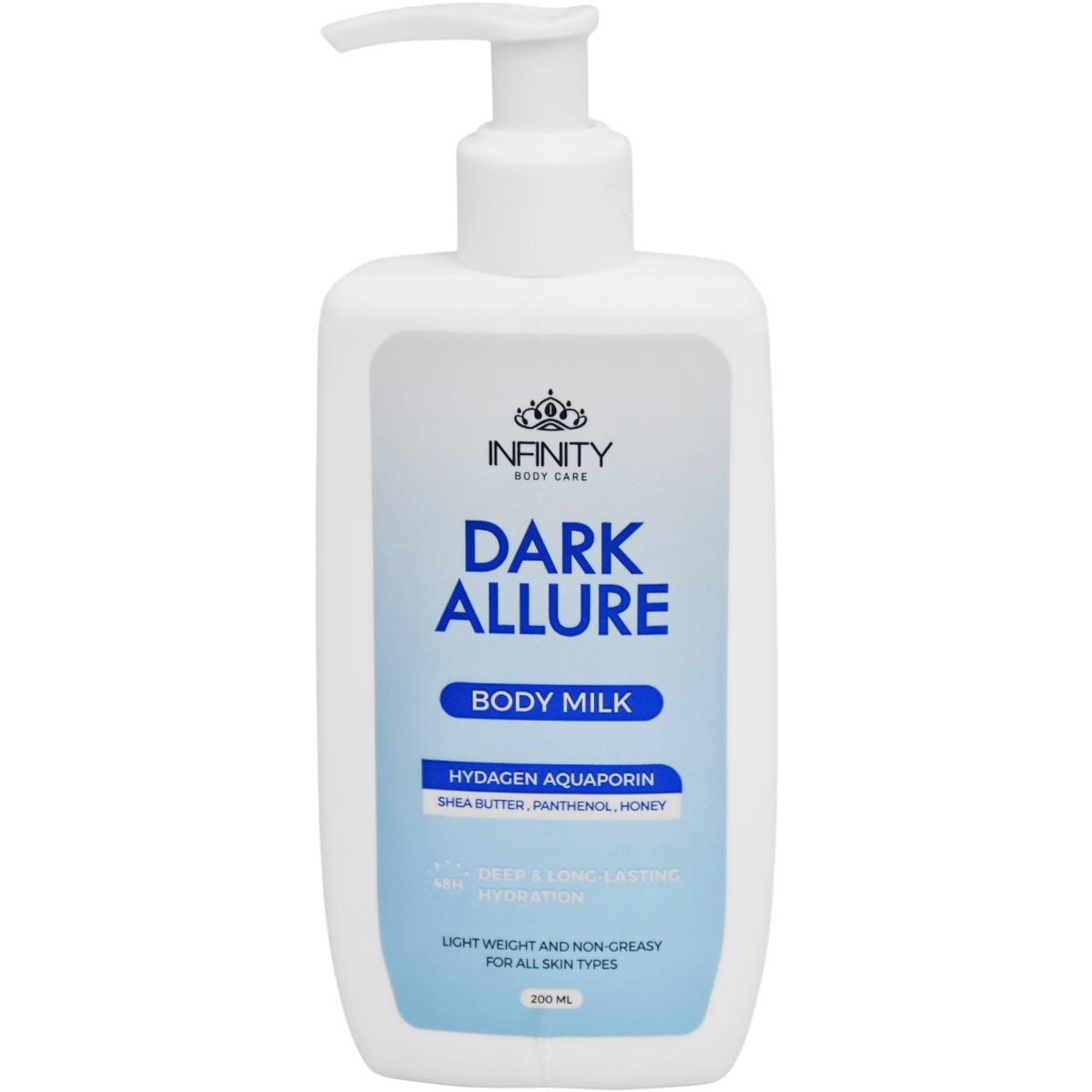 Infinity Dark Allure Body Milk For All Skin Types 200ml image number 0